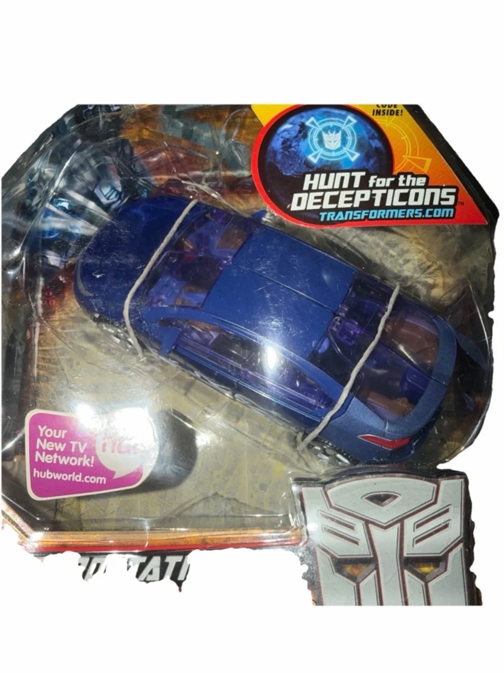 Hasbro Transformers Electrostactic Jolt Autobot Figure - Blue